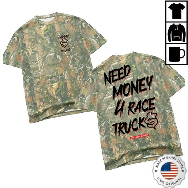kenny Ondgas Merch 150 Entries Need Money For Race Truck Camo0