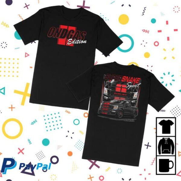 kenny Ondgas Merch Shop Store 100 Entries Shelby Super Snake Sport Giveaway Shirtss
