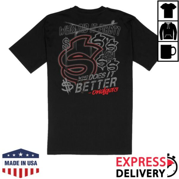 kenny Ondgas Merch Store 100 Entries Its Just Paper Who Did It First Shirts