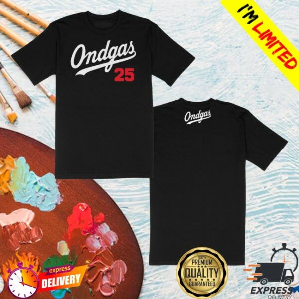 kenny Ondgas Merch Store 100 Entries Ondgas 25 Shirt