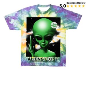 kenny Online Ceramics Merch Store Blink 182 Aliens Exist Tie Dye Shirts