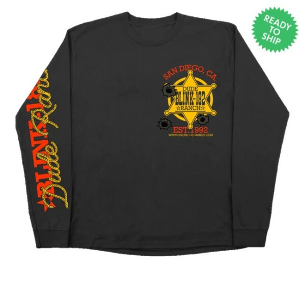kenny Online Ceramics Merch Store Blink 182 Dude Ranch Longsleeve Tees