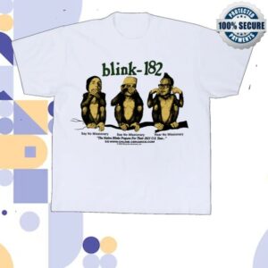 kenny Online Ceramics Merch Store Blink 182 Missionary Impossible White Tees