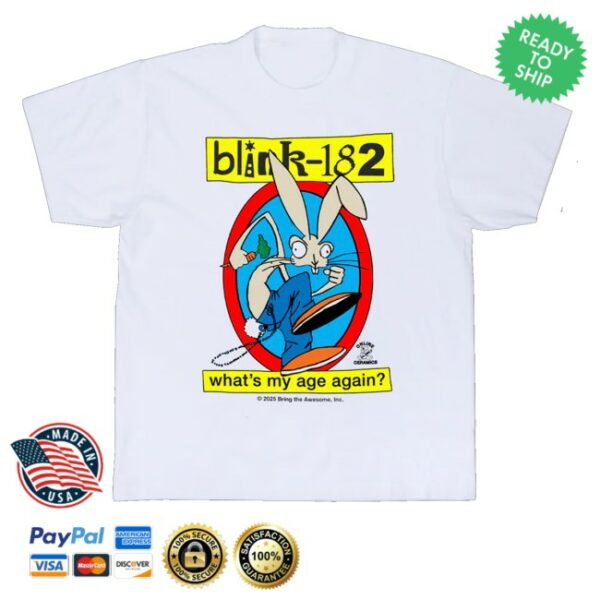 kenny Online Ceramics Merch Store Blink 182 Whats My Age Again Shirts
