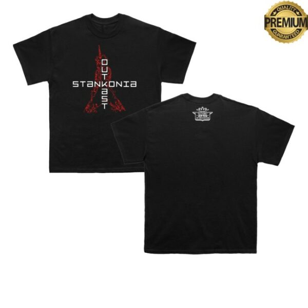 kenny Outkast Merch Store Stankonia Cross Tee Blackss