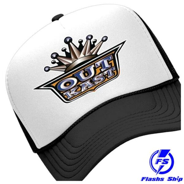 kenny Outkast Metal Logo Trucker Hat Blacks