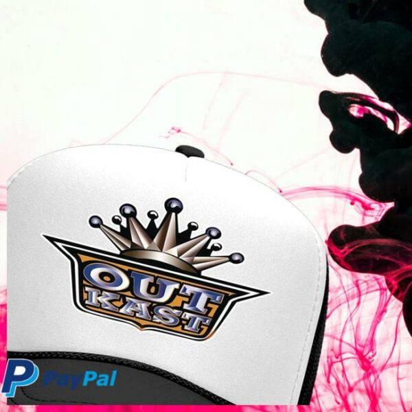 kenny Outkast Metal Logo Trucker Hat Blackss