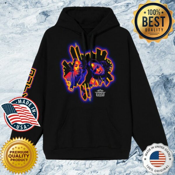 kenny Outkast Store Merch Outkast Skyline Hoodie Black