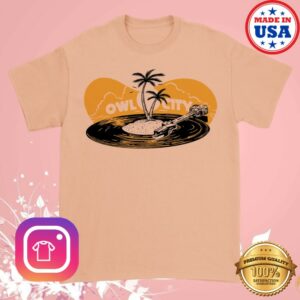 kenny Owl City Merch Beach Vinyl Shirt kenny Owl City Merch Beach Vinyl Shirt
