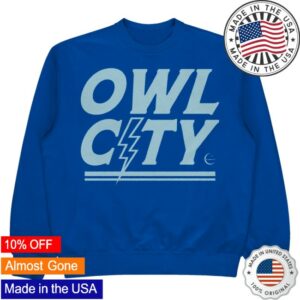 kenny Owl City Merch Lightning Crewneck1