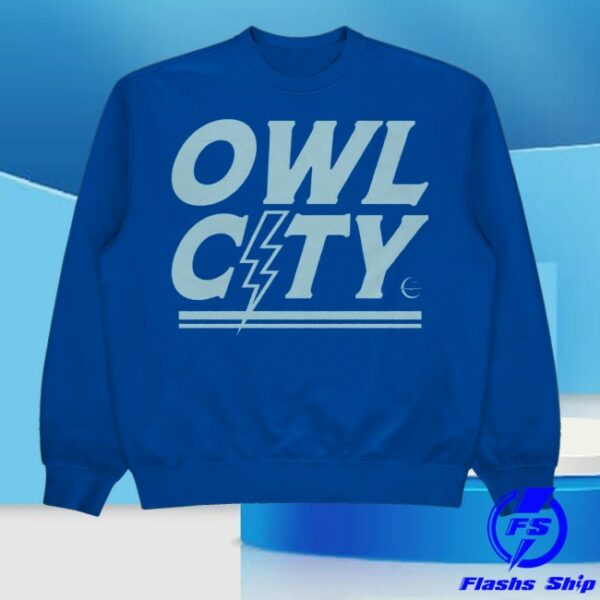kenny Owl City Merch Store Lightning Sweatshirt
