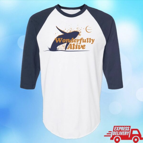 kenny Owl City Merch Wonderfully Alive 3 4 Sleeve Shirt