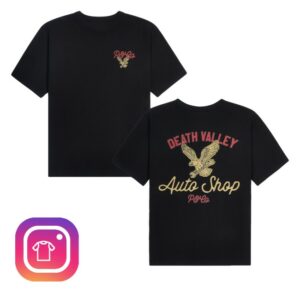 kenny PCo Merch Store Death Valley Auto Shop Shirtss