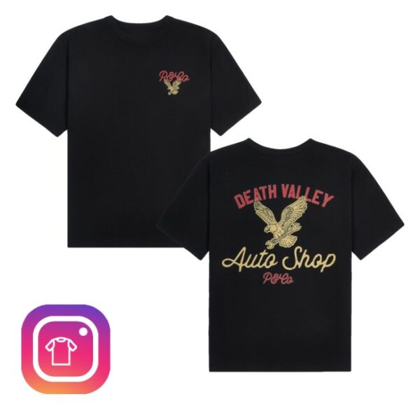 kenny PCo Merch Store Death Valley Auto Shop Shirtss