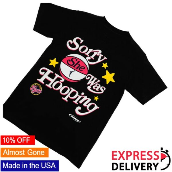 kenny Pacers Team Merch Store Adult Indiana Fever Sorry She Was Hooping Shirts