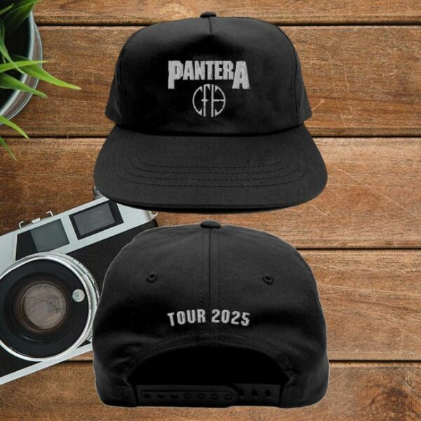 kenny Pantera Store Merch Pantera Tour 2025 Snapback Hat1