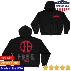 kenny Pantera Store Merch Shop Store Pantera 2025 Zip Up Hoodie