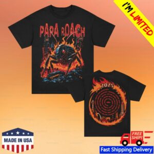 kenny Papa Roach Merch Store Roachzilla 2025 North American Tour Shirt