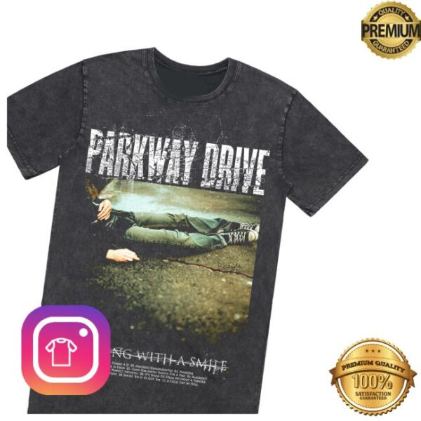 kenny Parkway Drive Merch Shop Store Killing With A Smile T Shirtss