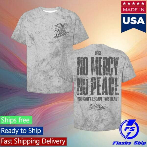 kenny Parkway Drive Merch Store No Mercy Tie Dye Shirtss