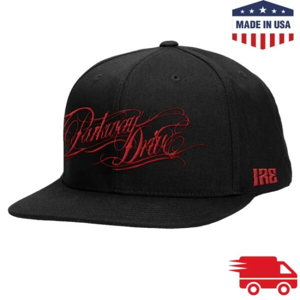kenny Parkway Drive Store Merch Parkway Drive Ire Logo Snapback Cap