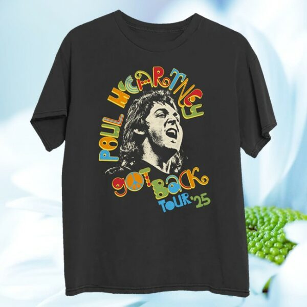kenny Paul Mccartney Merch Got Back 2025 Peace Shirt0
