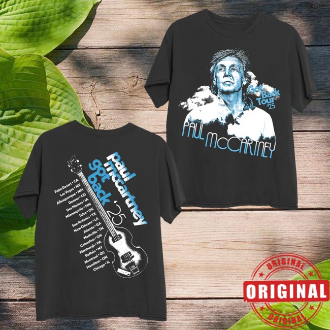 kenny Paul Mccartney Merch Got Back 2025 Tour Shirt0 kenny Paul Mccartney Merch Got Back 2025 Tour Shirt0