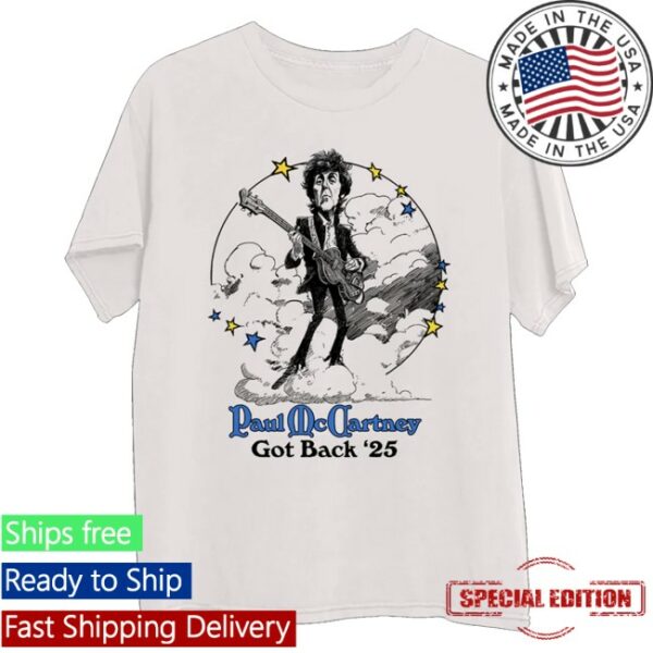 kenny Paul Mccartney Merch Got Back Illustration Shirt