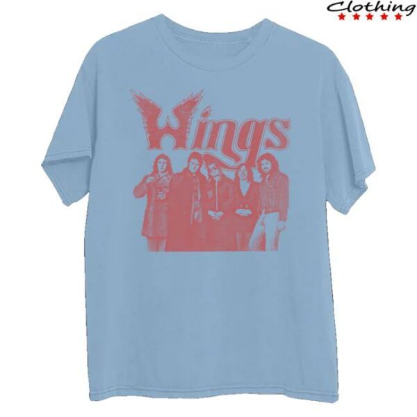 kenny Paul Mccartney Merch Shop Store Wings Band Shirt