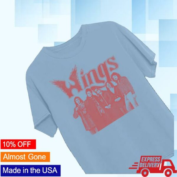 kenny Paul Mccartney Merch Shop Store Wings Band Shirtw