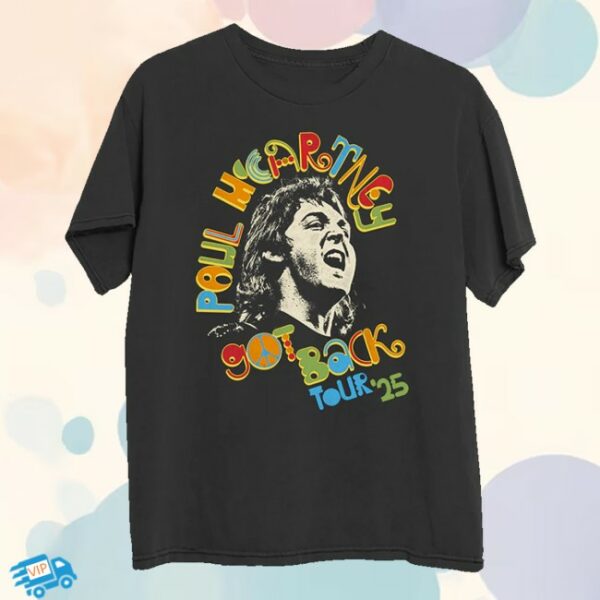 kenny Paul Mccartney Merch Store Got Back 2025 Peace Shirts