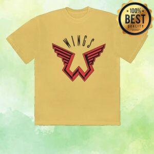 kenny Paul Mccartney Merch Store Wings Logo Shirt