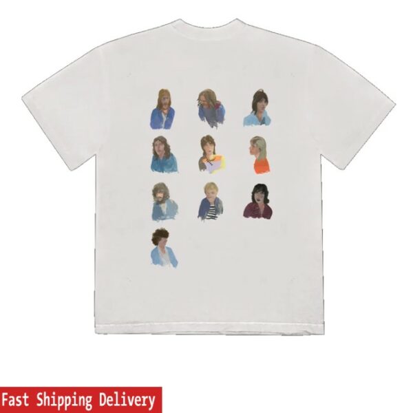 kenny Paul Mccartney Merch Store Wings Watercolor Shirt