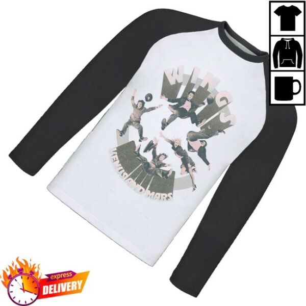 kenny Paul Mccartney Merch Venus And Mars Black Raglan0