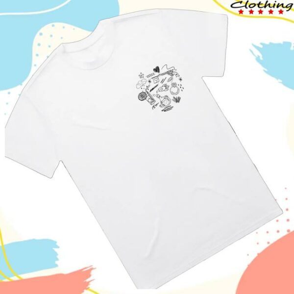 kenny Perrie Merch Shop Store Doodles White Shirts