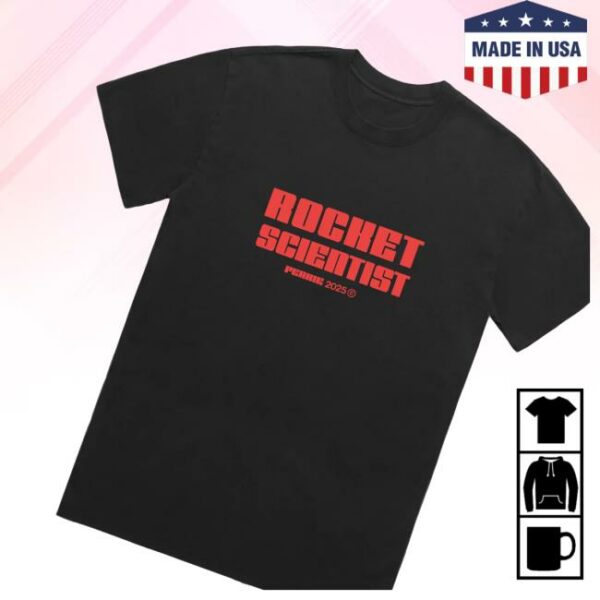 kenny Perrie Merch Shop Store Rocket Scientist Black Shirtw