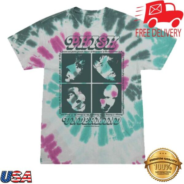 kenny Phish Dry Goods Merch Shop Store The Undermind Tomorrows Song Tie Dye Shirt