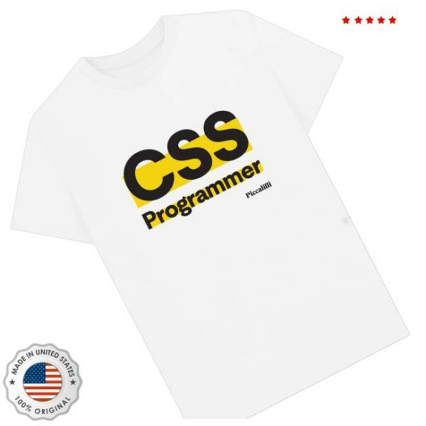 kenny Piccalilli Merch Shop Store Css Programmer Light Shirts