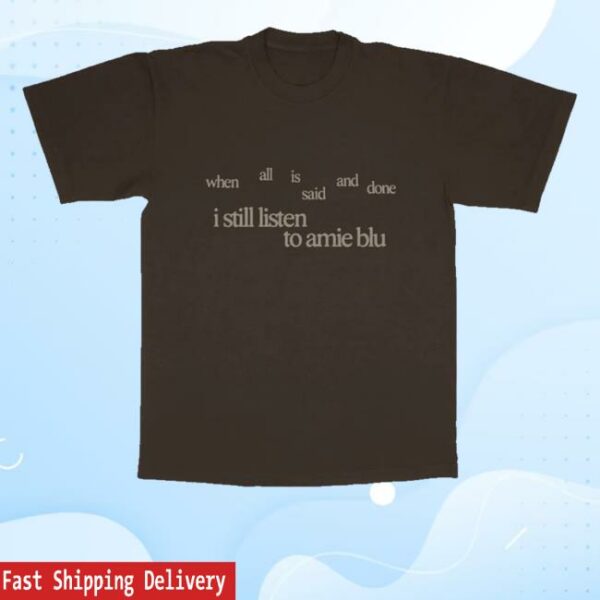 kenny Polydor Store Uk Merch Store I Still Listen Brown Shirt