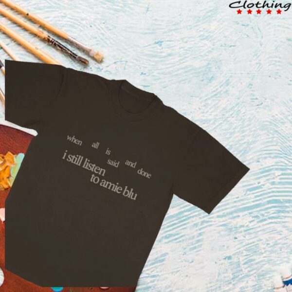 kenny Polydor Store Uk Merch Store I Still Listen Brown Shirtw