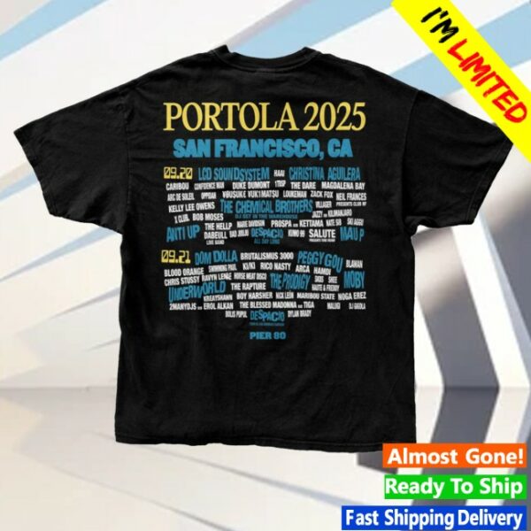kenny Portola Music Festival 2025 Merch Store Another Perfect Weekend Lineup Tee0