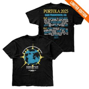 kenny Portola Music Festival 2025 Merch Store Another Perfect Weekend Lineup Tee1