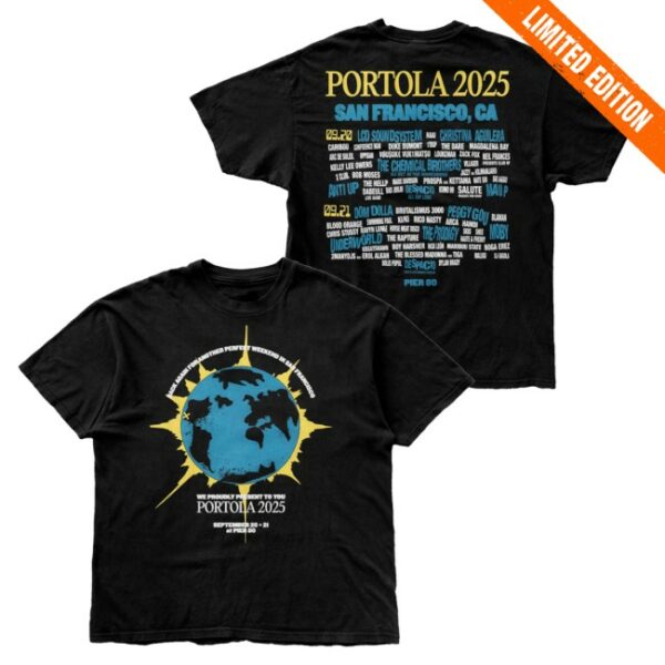 kenny Portola Music Festival 2025 Merch Store Another Perfect Weekend Lineup Tee1