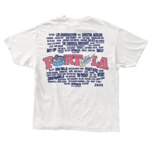 kenny Portola Music Festival 2025 Merch Store Dumpster Disco Lineup Tee0