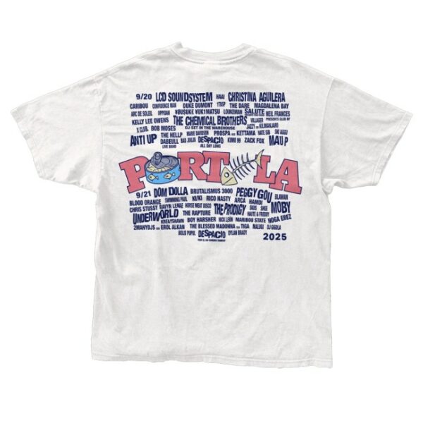 kenny Portola Music Festival 2025 Merch Store Dumpster Disco Lineup Tee0