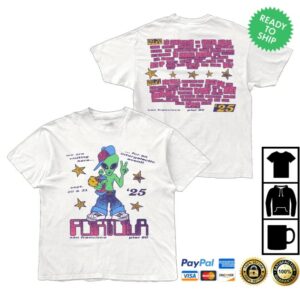 kenny Portola Music Festival 2025 Merch Store Intergalactic Visitor Lineup Tee0