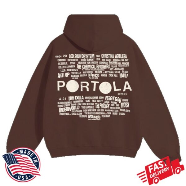 kenny Portola Music Festival 2025 Merch Store Party People Lineup Hoodie