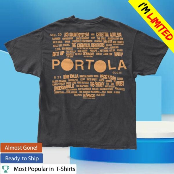 kenny Portola Music Festival 2025 Merch Store Party People Lineup Tee0
