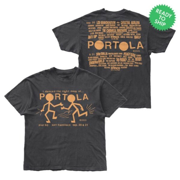 kenny Portola Music Festival 2025 Merch Store Party People Lineup Tee1