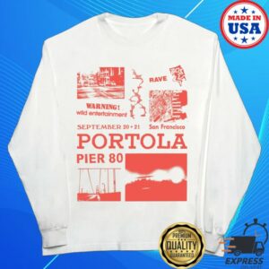 kenny Portola Music Festival 2025 Merch Store Warning! Longsleeve Lineup Tee kenny Portola Music Festival 2025 Merch Store Warning! Longsleeve Lineup Tee